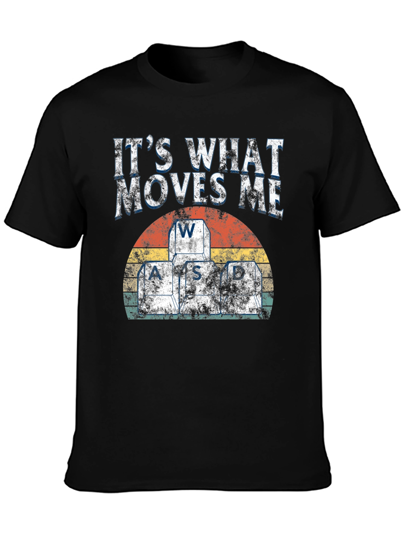 Camiseta Gamer: WASD - Lo que me mueve
