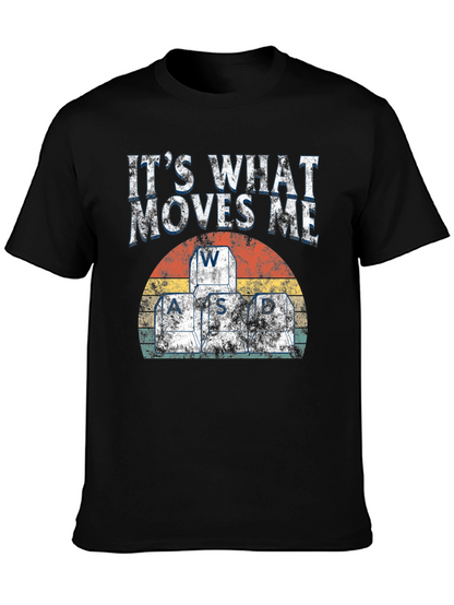 Camiseta Gamer: WASD - Lo que me mueve