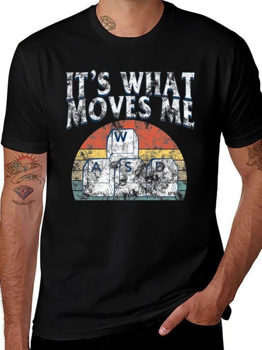 Camiseta Gamer: WASD - Lo que me mueve