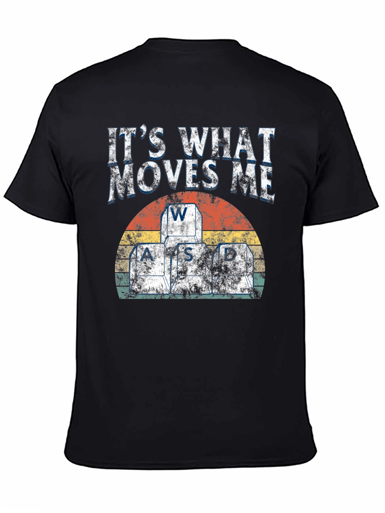 Camiseta Gamer: WASD - Lo que me mueve