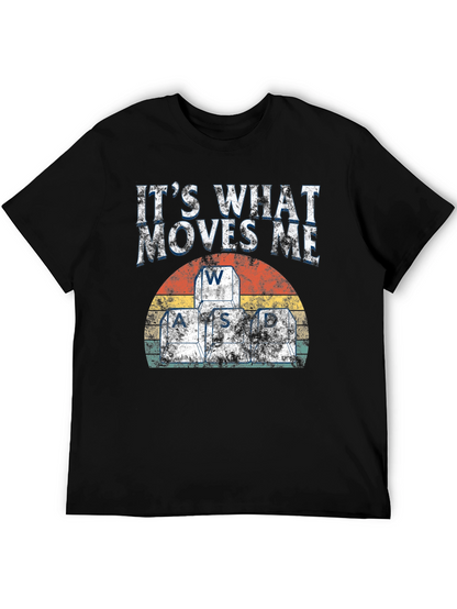 Camiseta Gamer: WASD - Lo que me mueve
