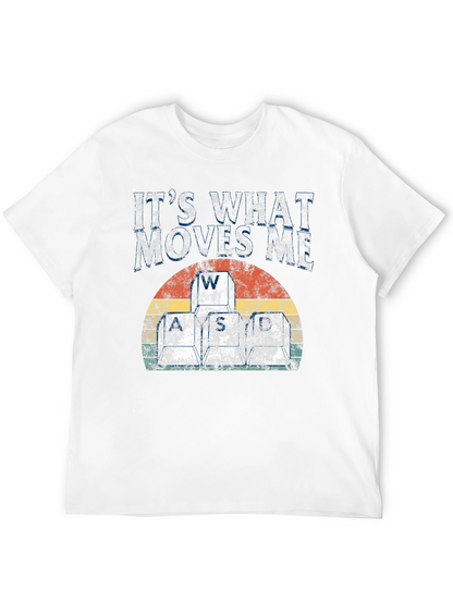 Camiseta Gamer: WASD - Lo que me mueve