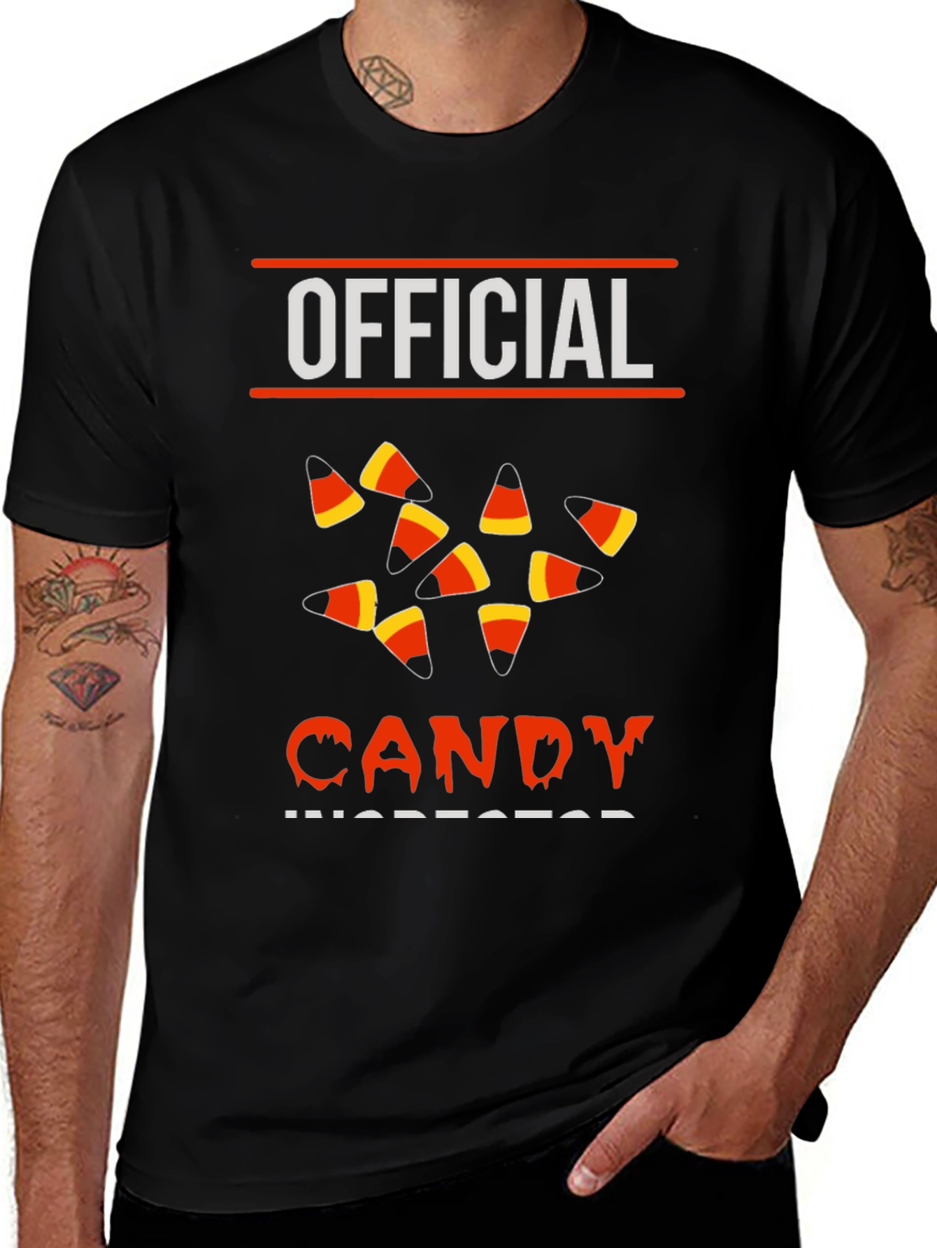 Camiseta Oficial Inspector de Caramelos Halloween