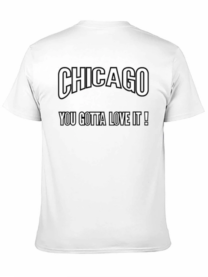 Camiseta Negra Chicago You Gotta Love It!