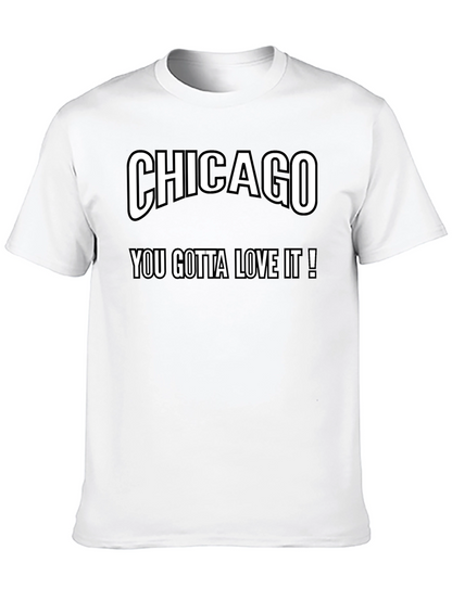 Camiseta Negra Chicago You Gotta Love It!