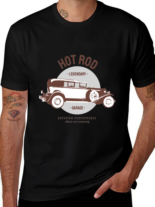 Camiseta Gráfica Hot Rod Legendaria