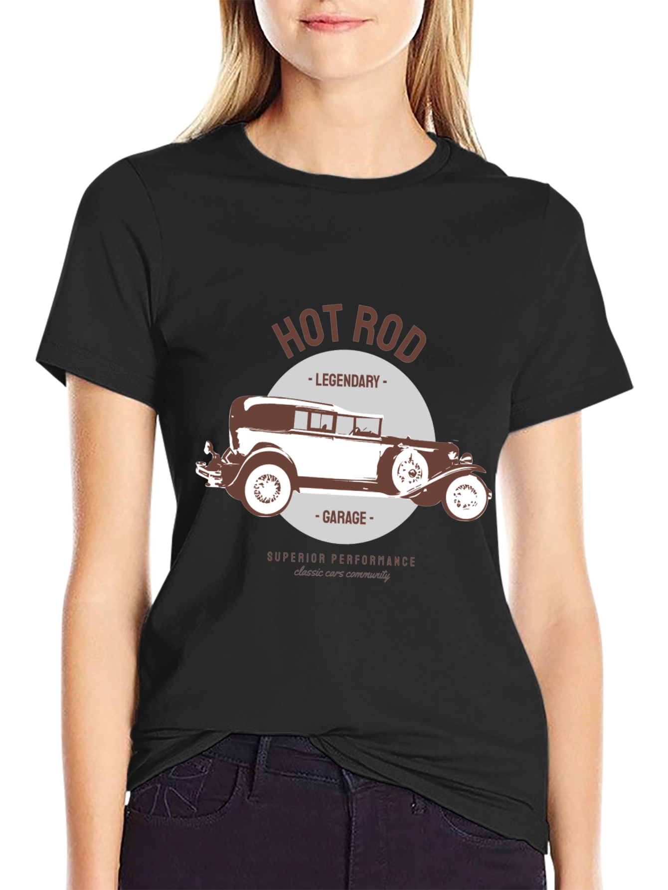 Camiseta Gráfica Hot Rod Legendaria