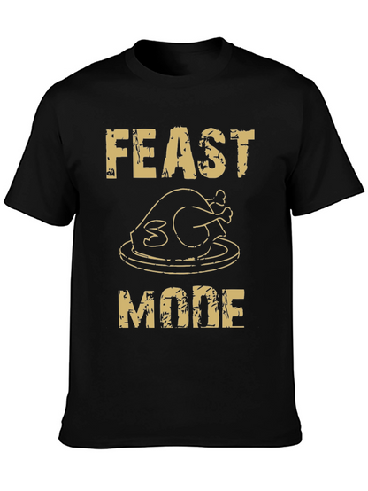 Camiseta Negra Festín Mode Acción de Gracias