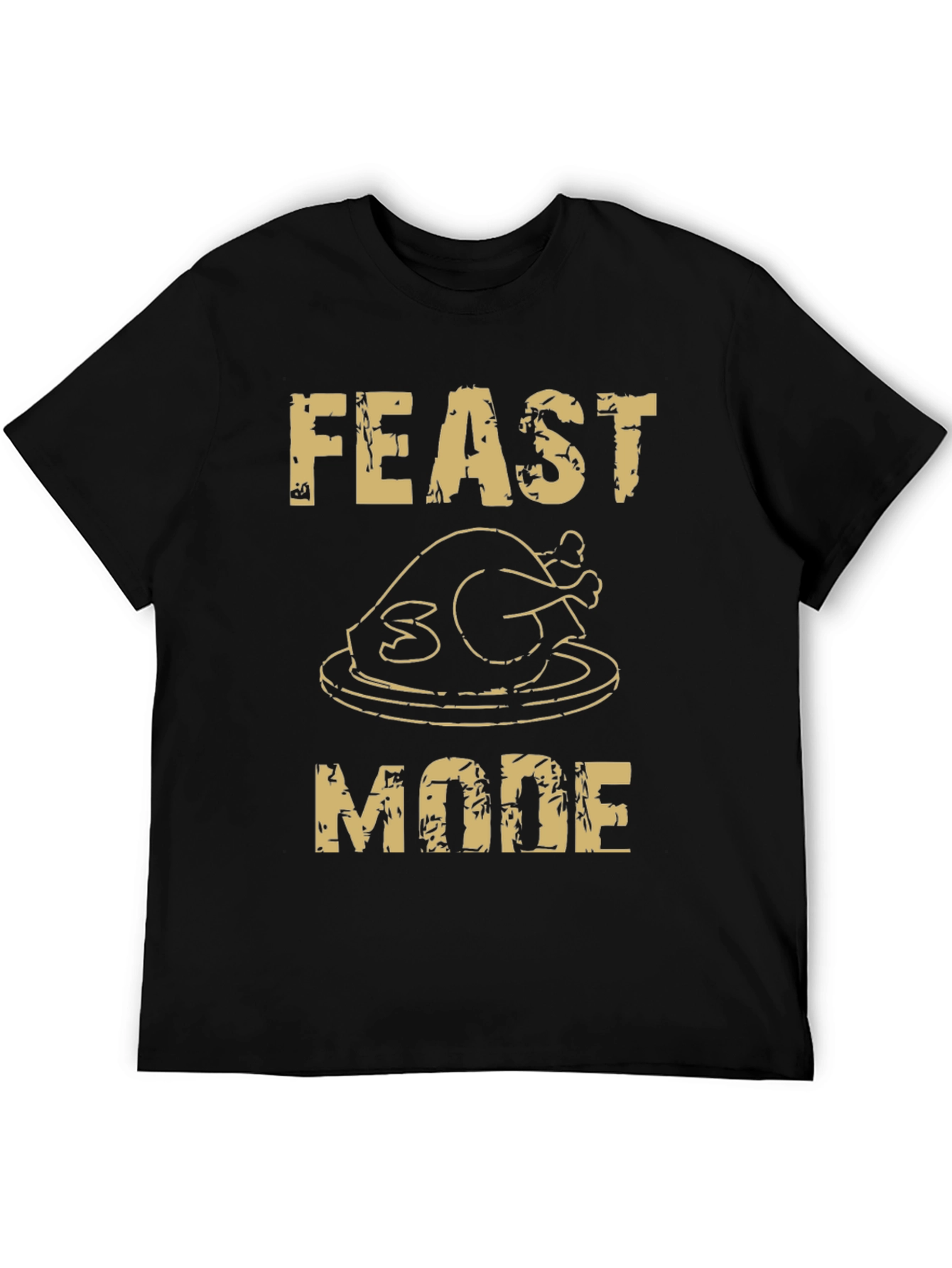 Camiseta Negra Festín Mode Acción de Gracias