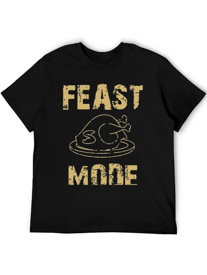 Camiseta Negra Festín Mode Acción de Gracias
