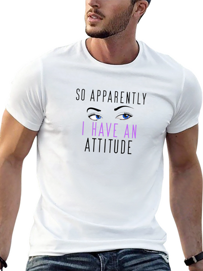 Camiseta Negra con Diseño Actitud