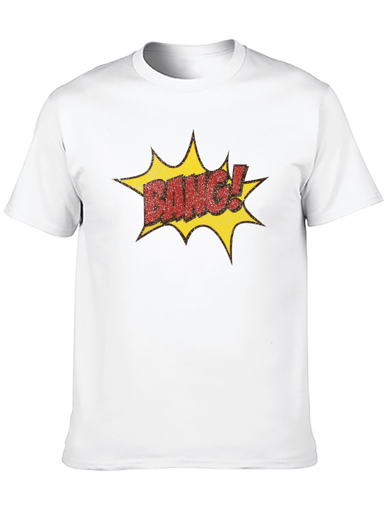 Camiseta Negra Estilo Cómic BANG!