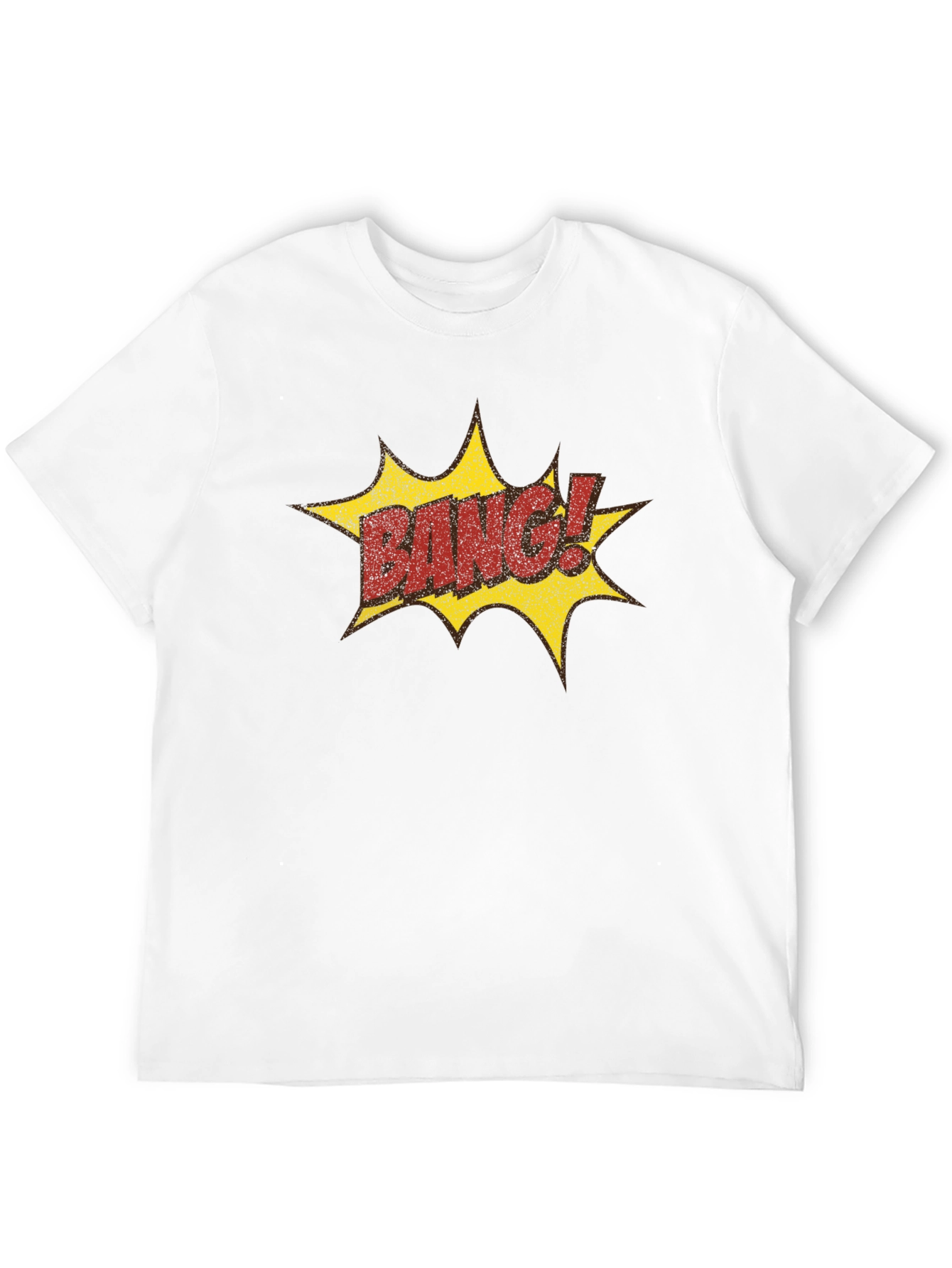 Camiseta Negra Estilo Cómic BANG!