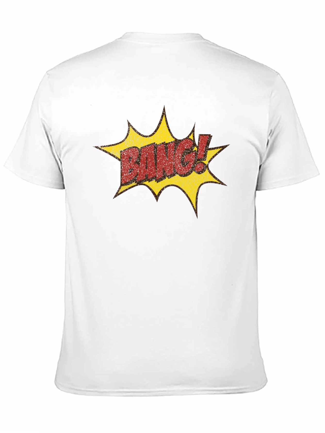 Camiseta Negra Estilo Cómic BANG!