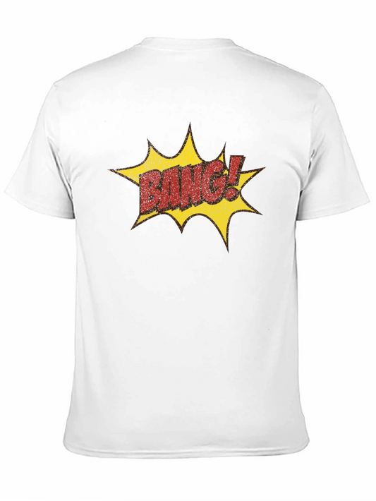 Camiseta Negra Estilo Cómic BANG!