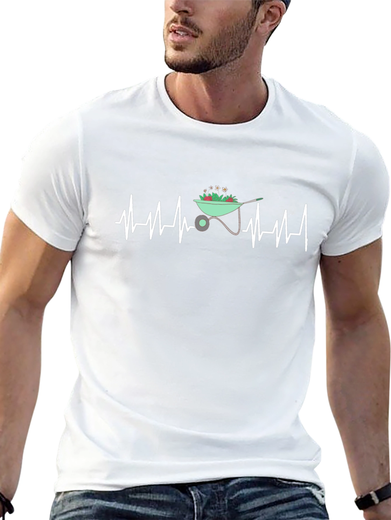 Camiseta Negra Jardinería ECG