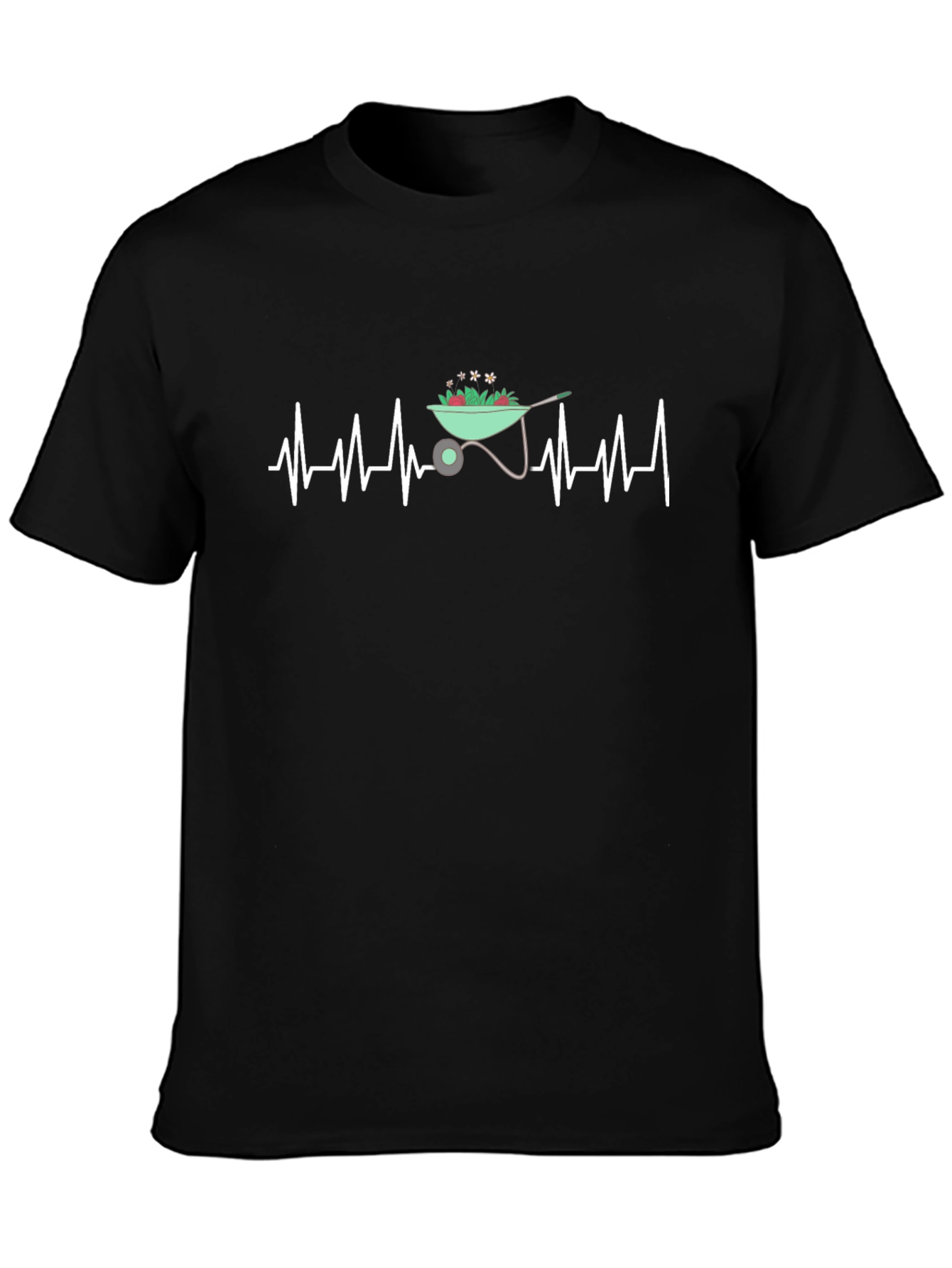 Camiseta Negra Jardinería ECG