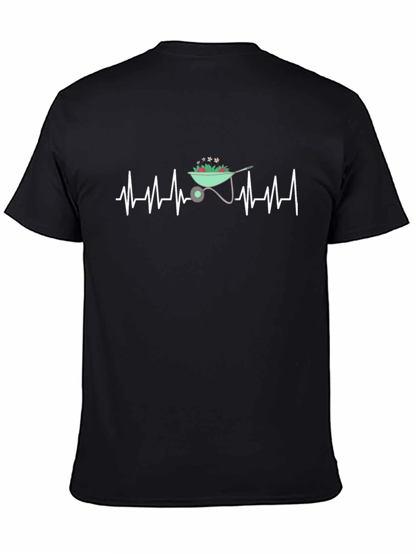 Camiseta Negra Jardinería ECG