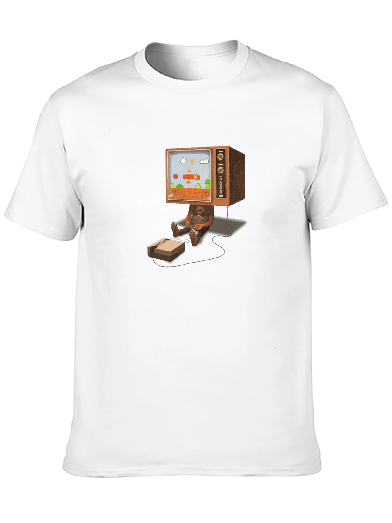 Camiseta Negra Diseño Retro Gaming