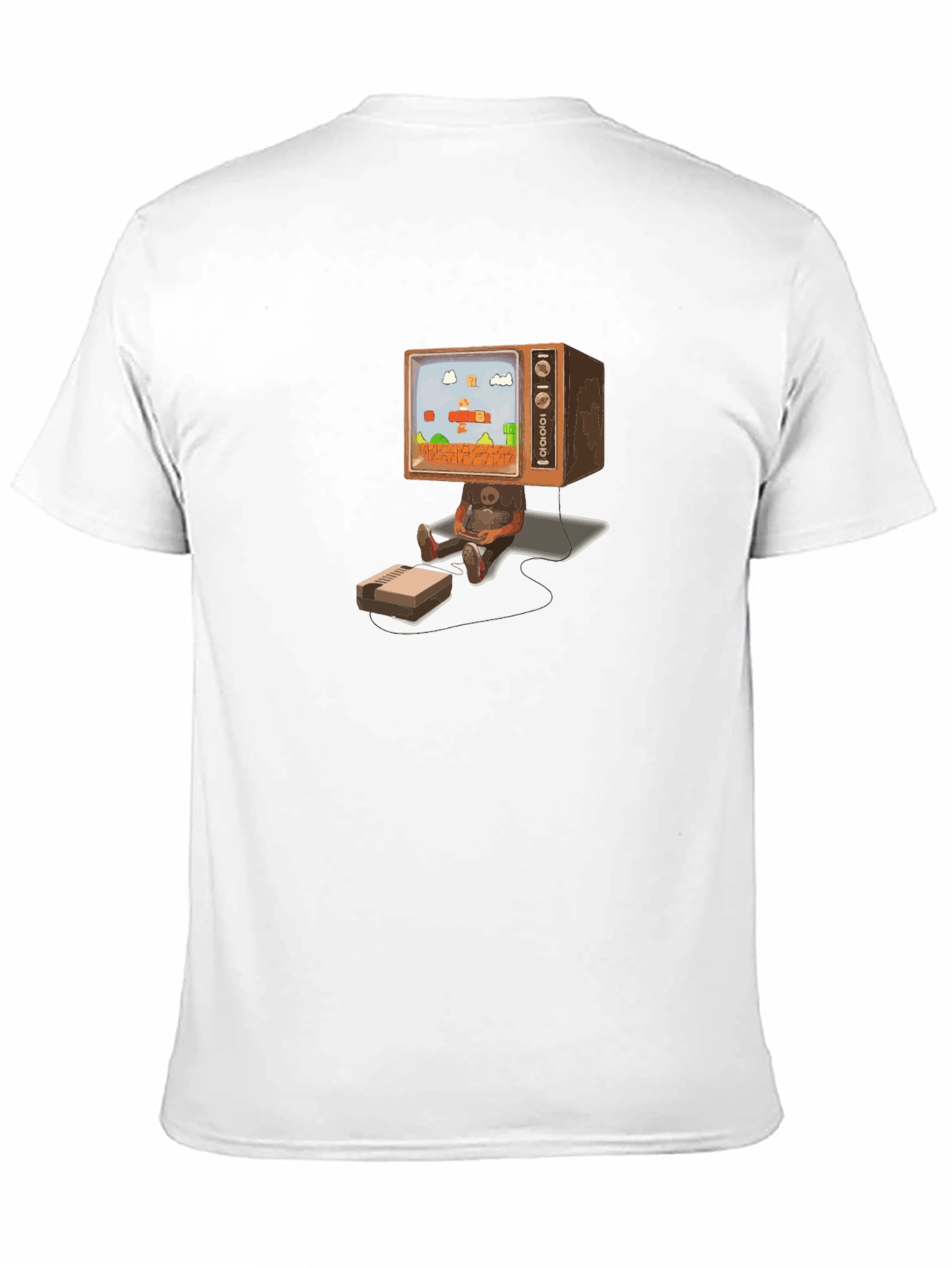 Camiseta Negra Diseño Retro Gaming