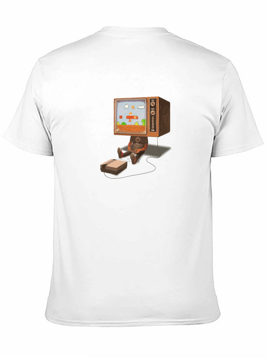 Camiseta Negra Diseño Retro Gaming