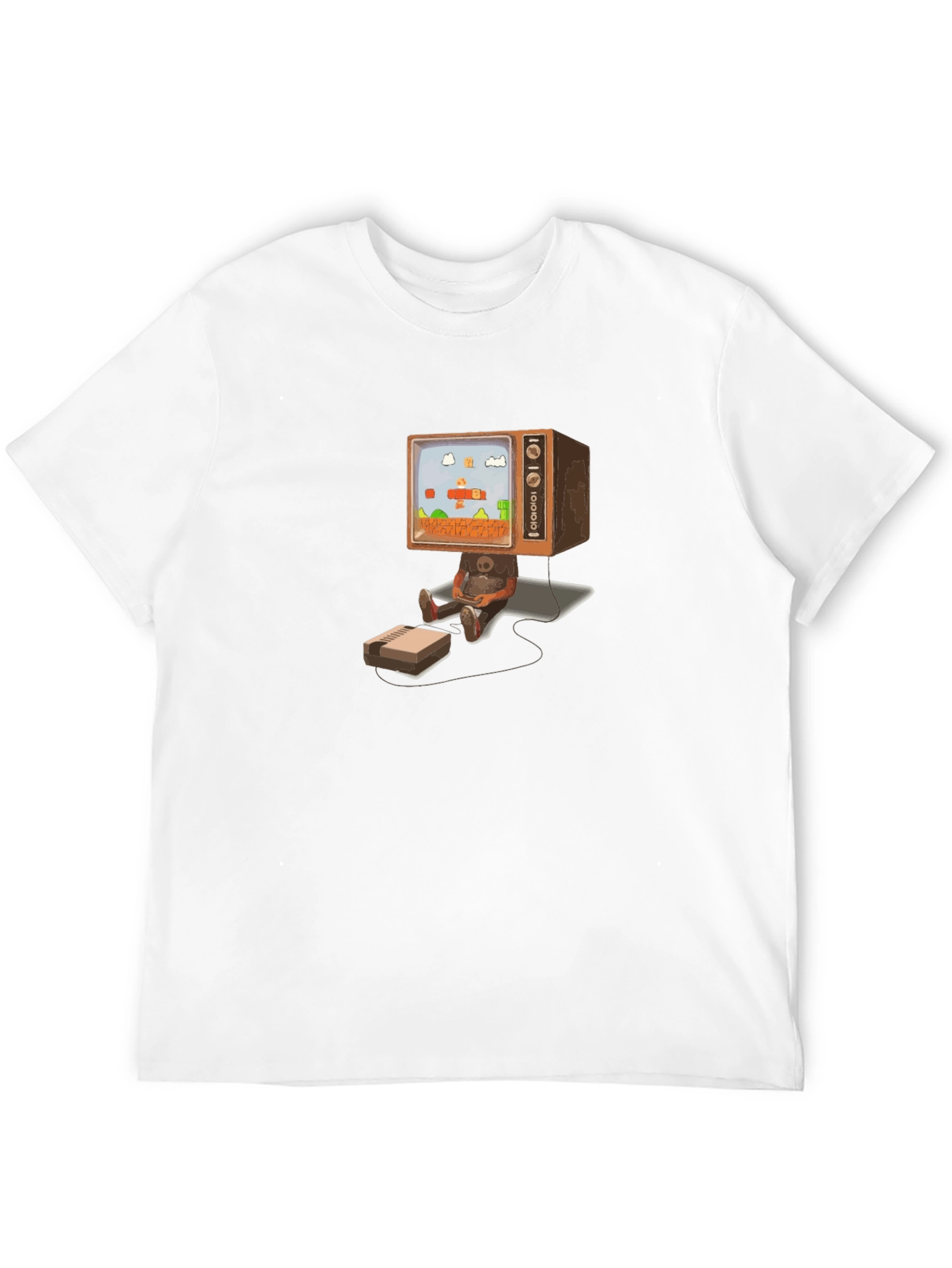 Camiseta Negra Diseño Retro Gaming