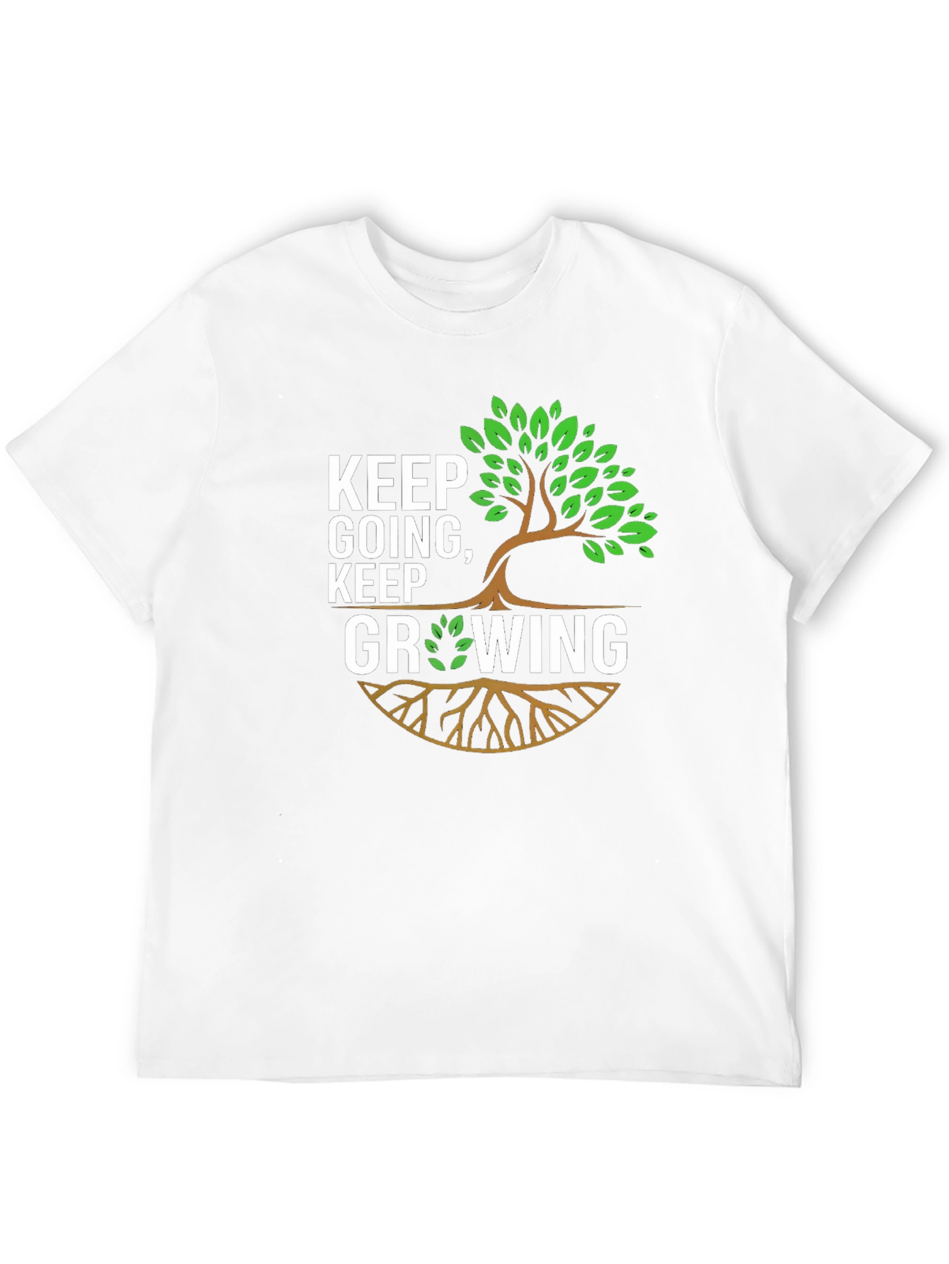 Camiseta Negra: Sigue Adelante Sigue Creciendo