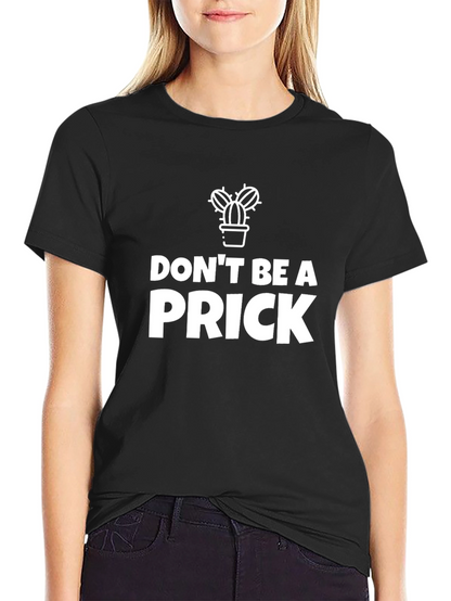 Camiseta Negra Dont Be a Prick
