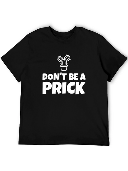 Camiseta Negra Dont Be a Prick