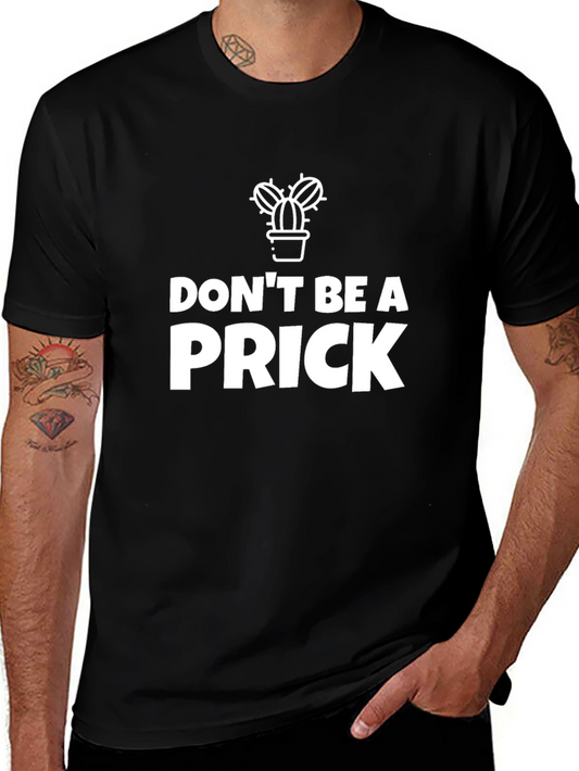 Camiseta Negra Dont Be a Prick