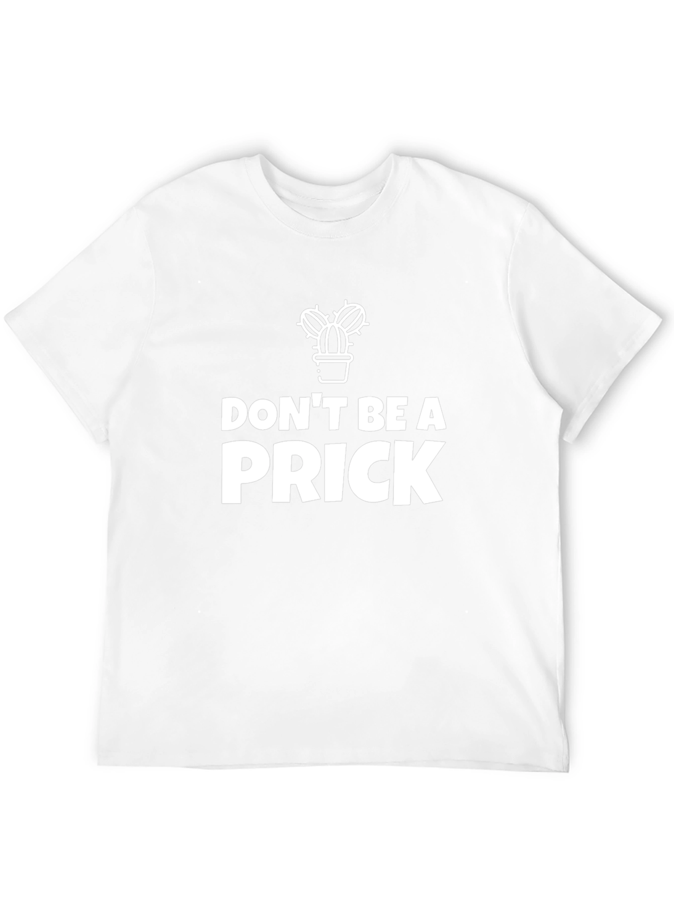 Camiseta Negra Dont Be a Prick
