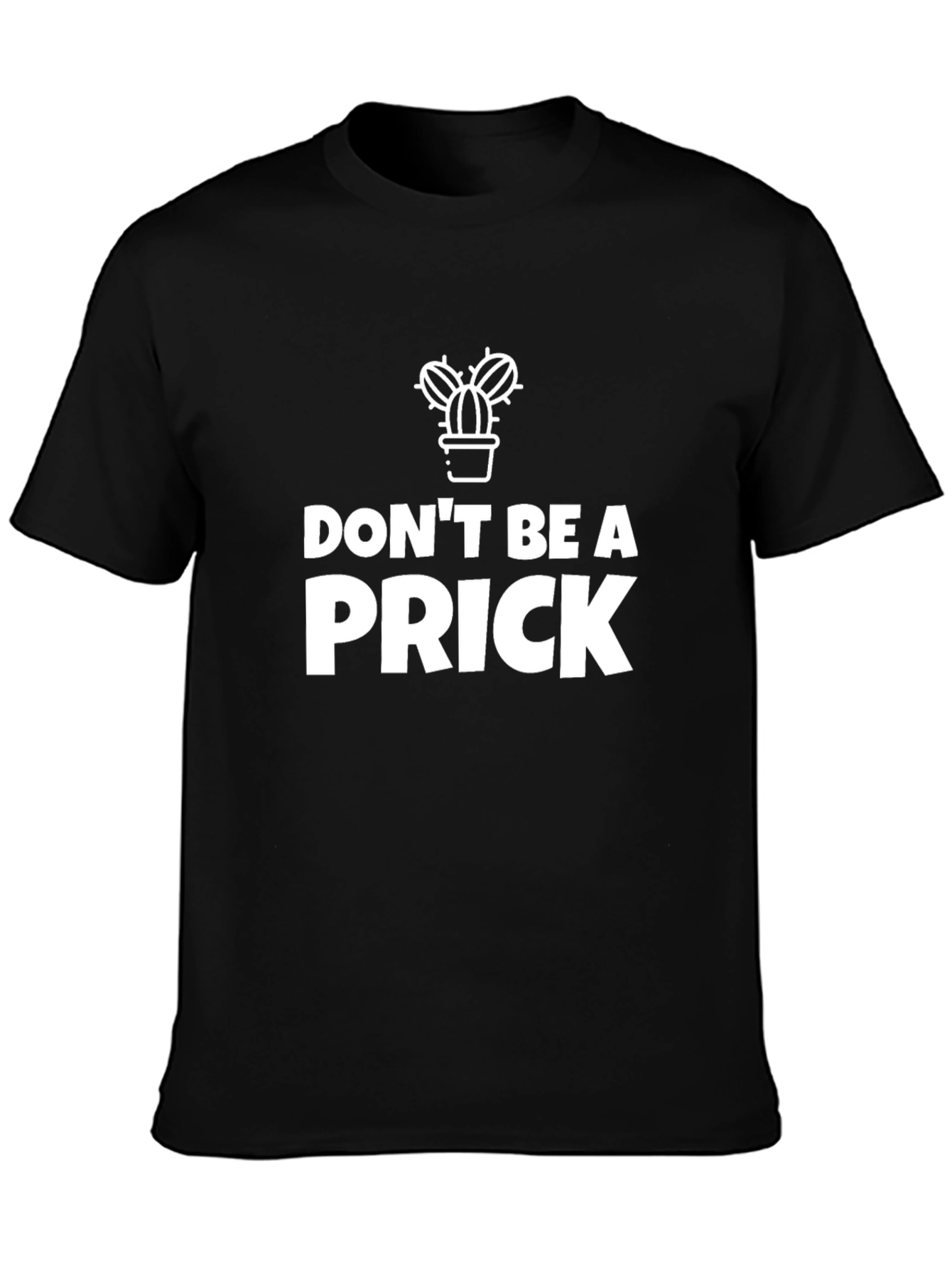Camiseta Negra Dont Be a Prick