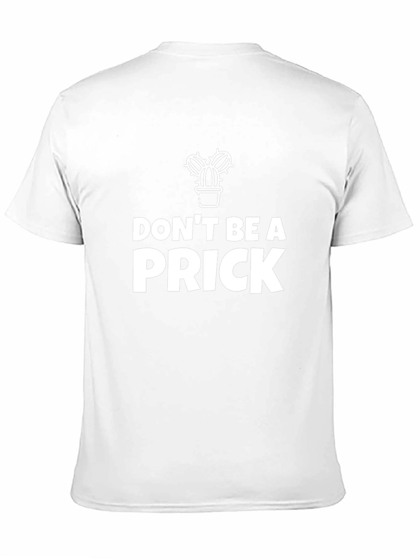 Camiseta Negra Dont Be a Prick