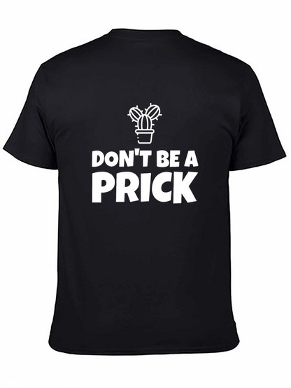 Camiseta Negra Dont Be a Prick