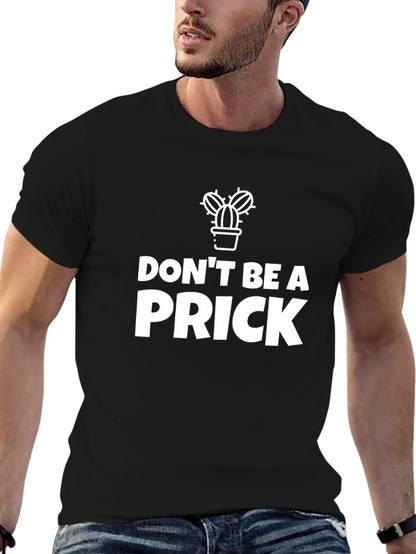 Camiseta Negra Dont Be a Prick