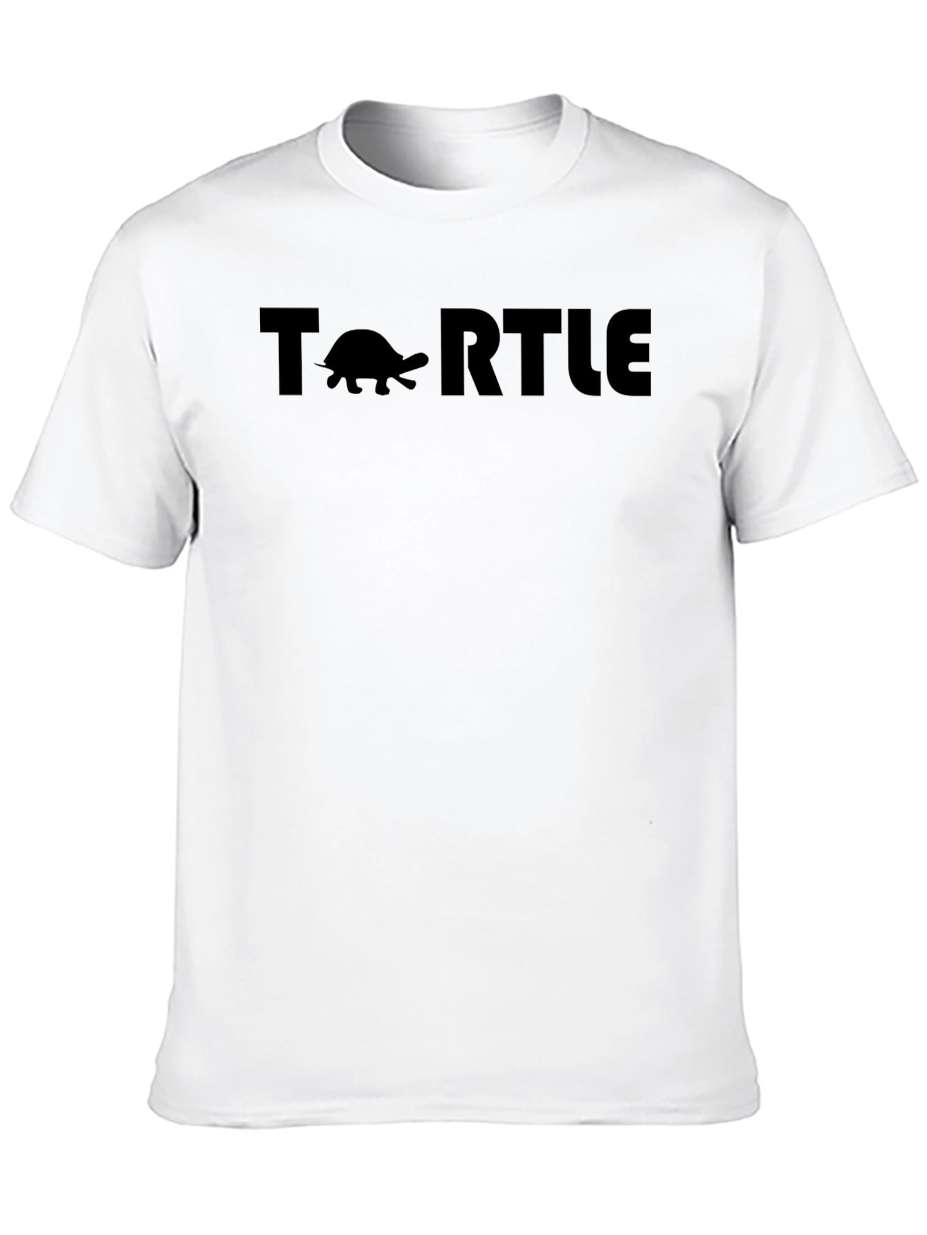 Camiseta Negra Turtle para Hombre