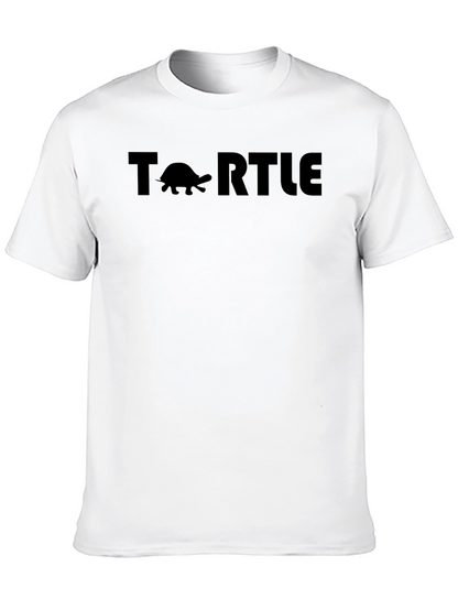 Camiseta Negra Turtle para Hombre