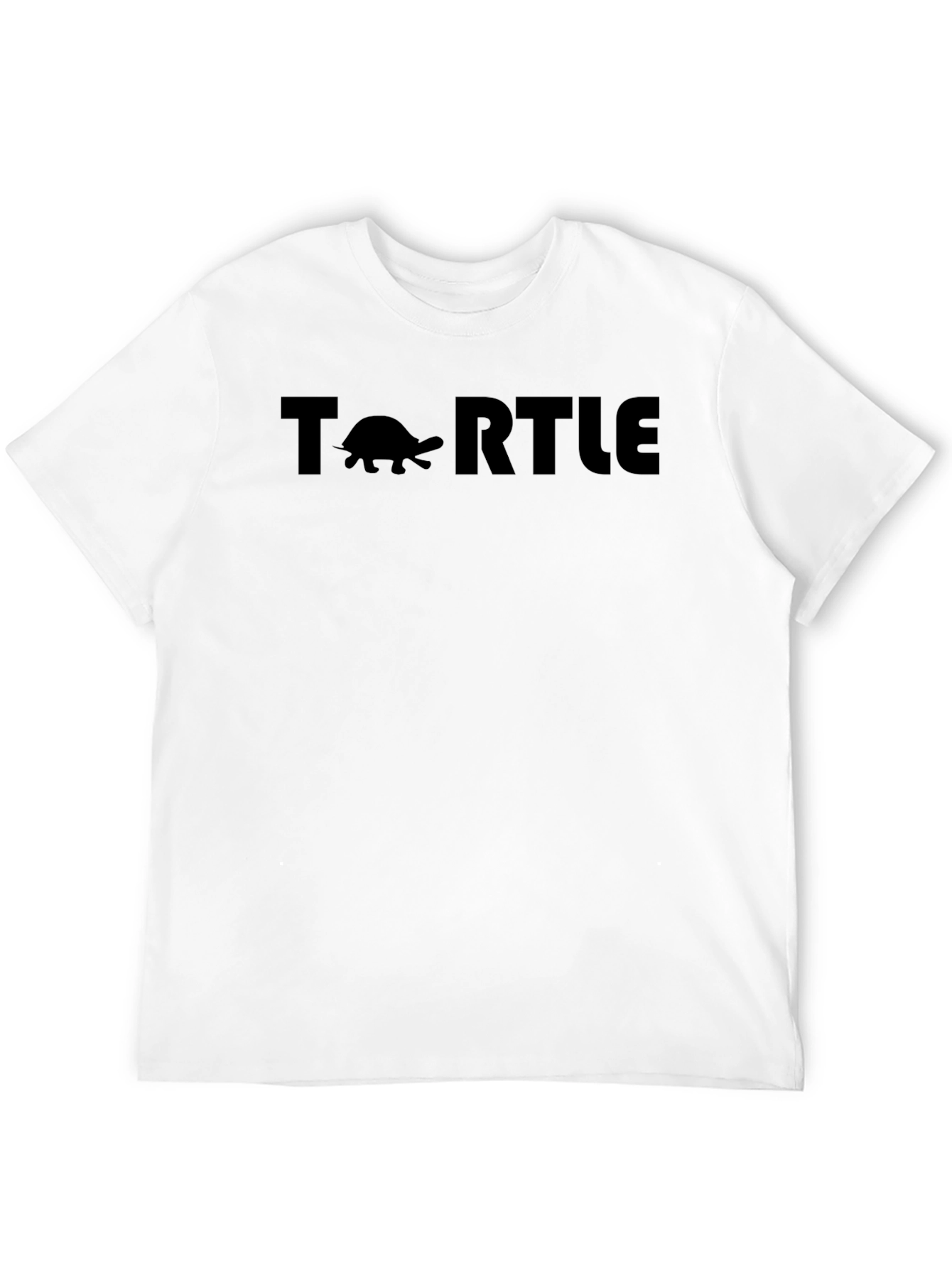 Camiseta Negra Turtle para Hombre