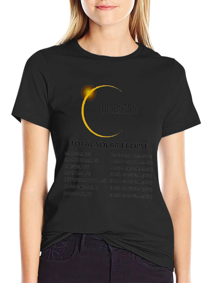 Camiseta Eclipse Solar Total 2017