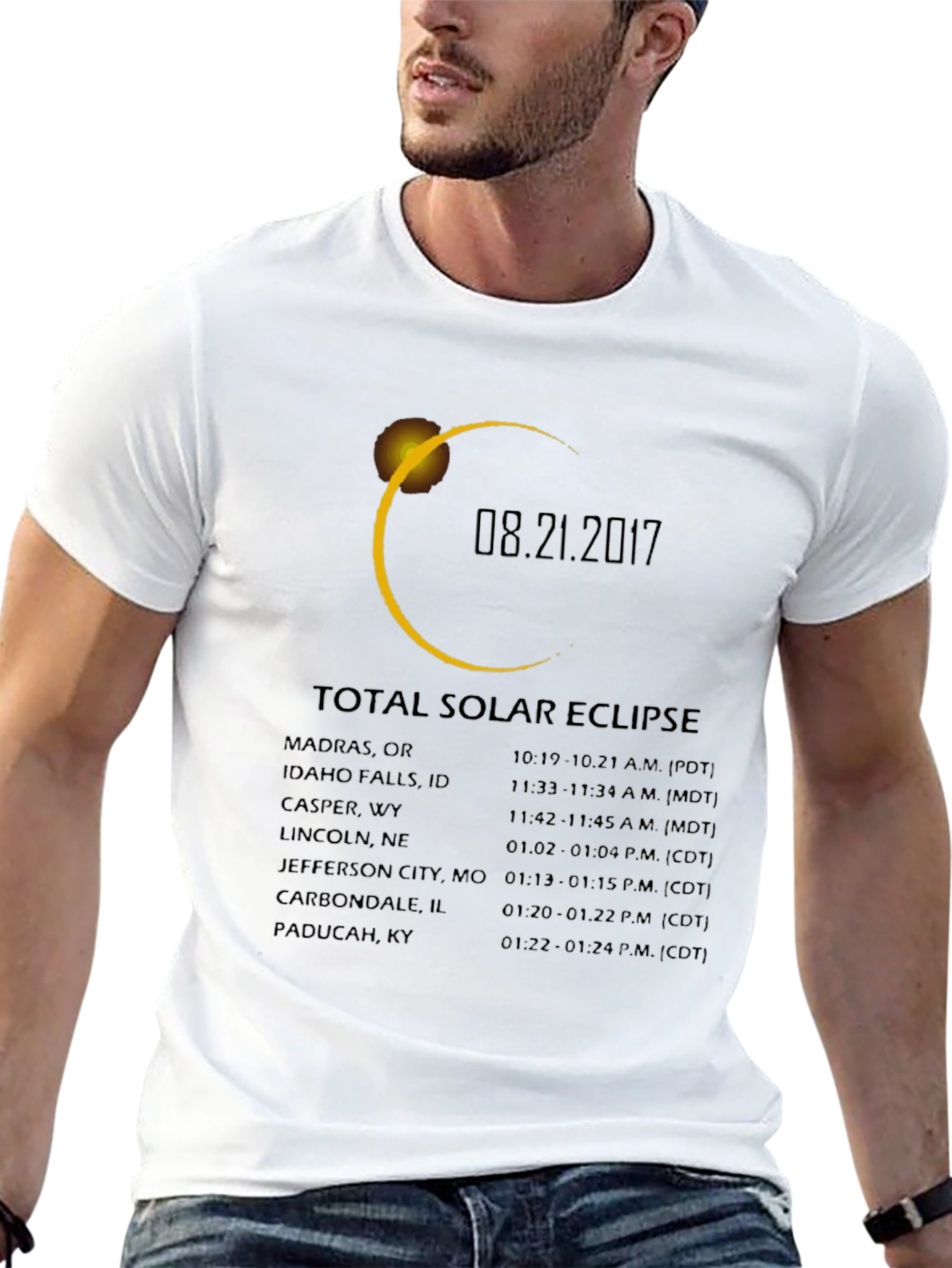 Camiseta Eclipse Solar Total 2017