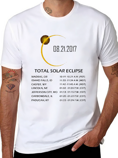 Camiseta Eclipse Solar Total 2017