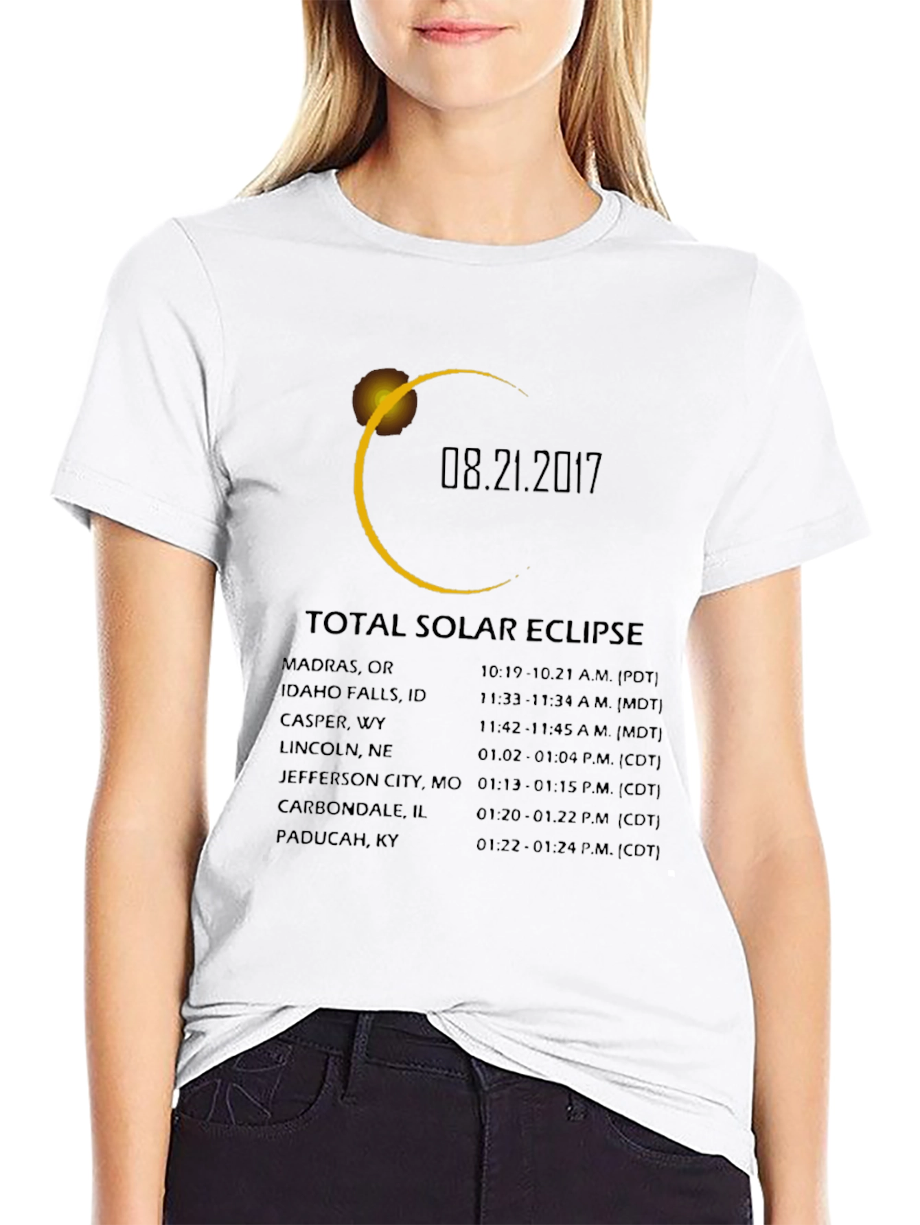 Camiseta Eclipse Solar Total 2017