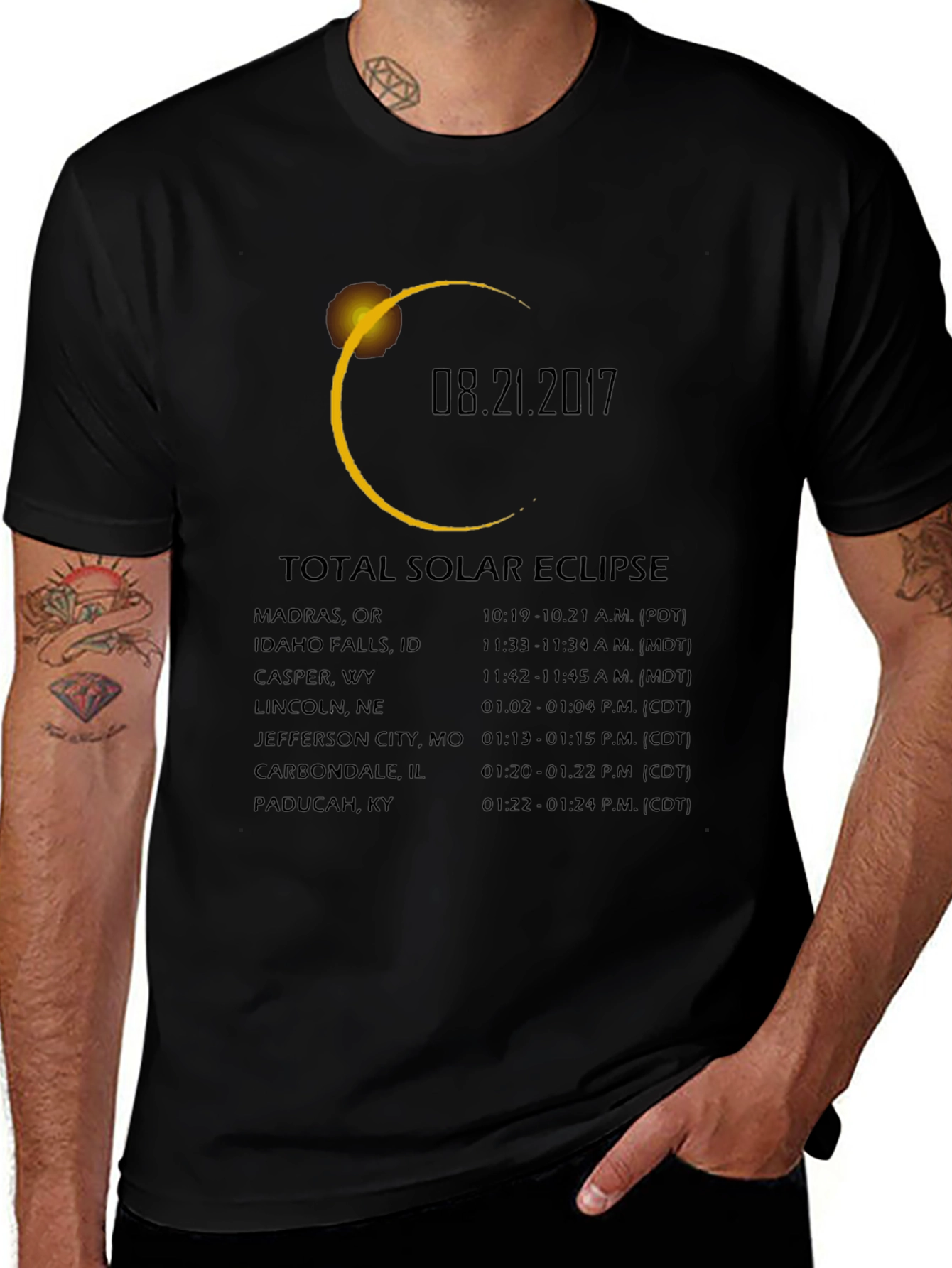 Camiseta Eclipse Solar Total 2017