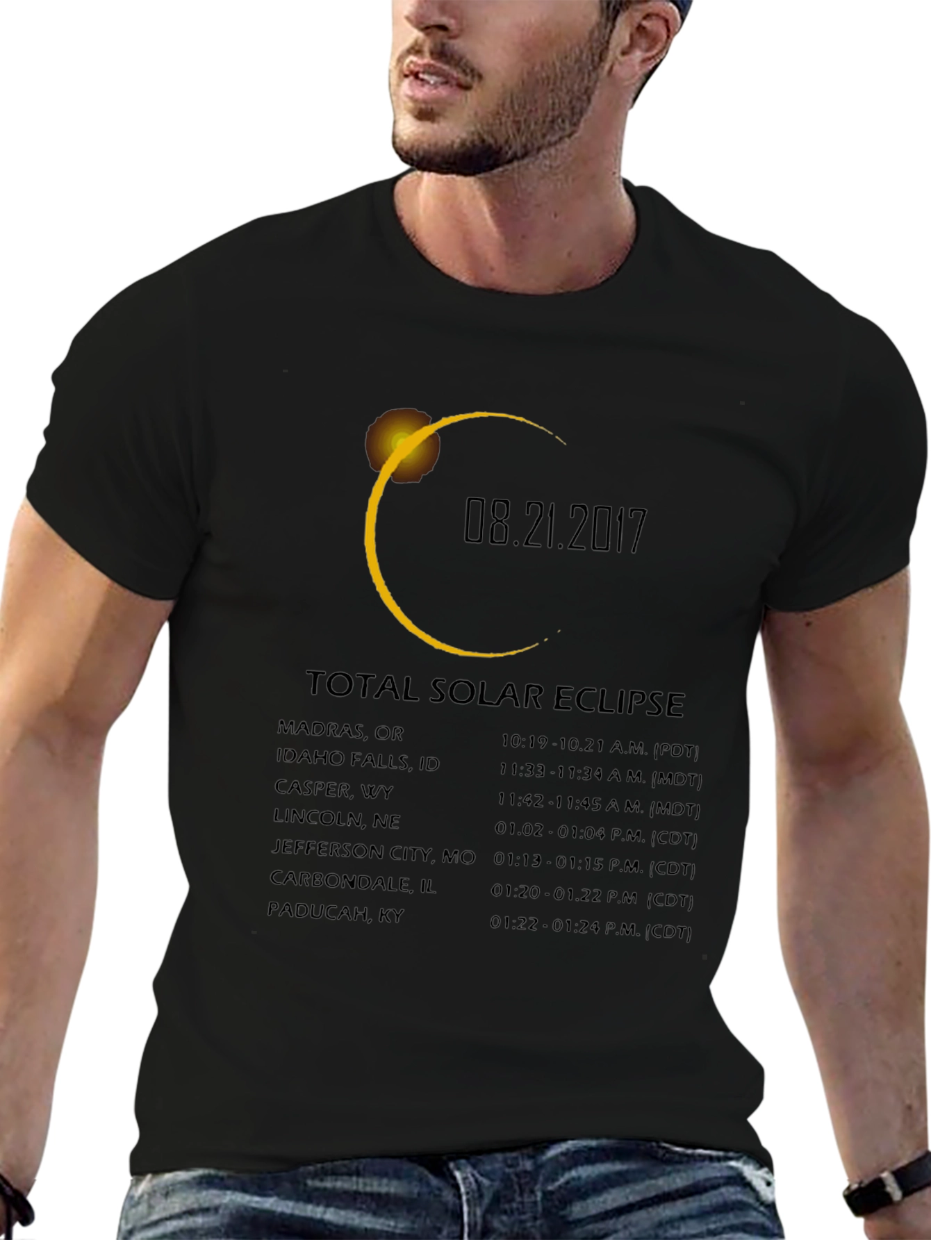 Camiseta Eclipse Solar Total 2017