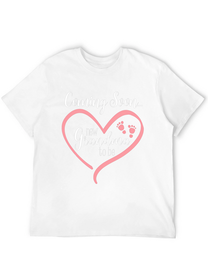 Camiseta Negra Coming Soon New Grandma