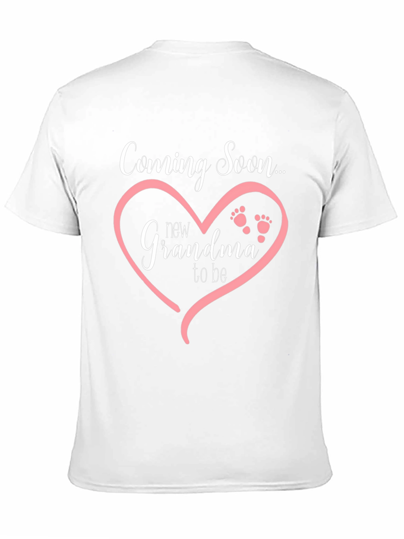Camiseta Negra Coming Soon New Grandma