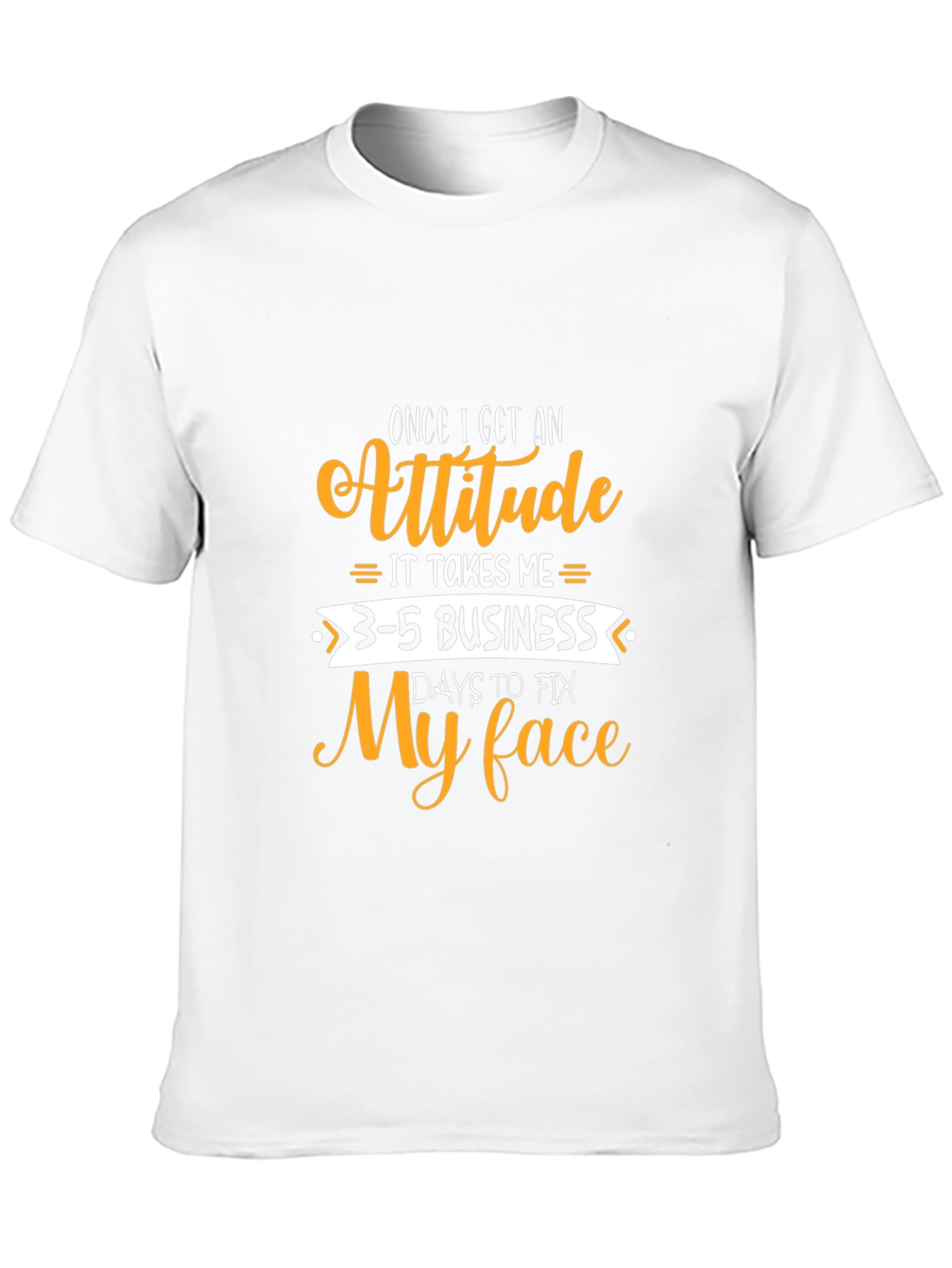 Camiseta Negra con Diseño Gracioso Actitud