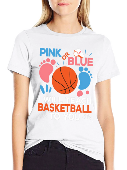 Camiseta Gender Reveal Baloncesto