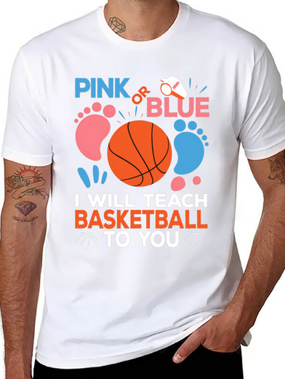 Camiseta Gender Reveal Baloncesto