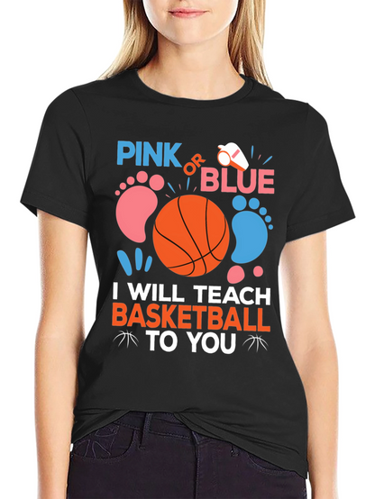 Camiseta Gender Reveal Baloncesto